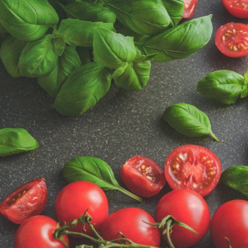 red tomatoes