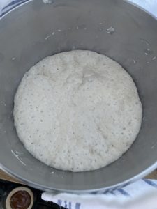 Pâte à pain levée